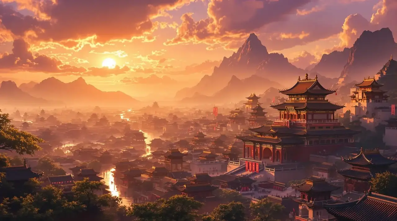风起长安 背景图